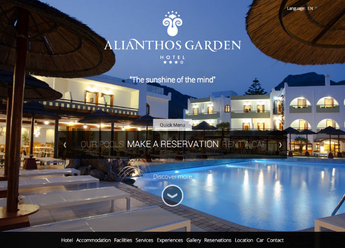 ALIANTHOS BEACH HOTEL IN PLAKIAS CRETE